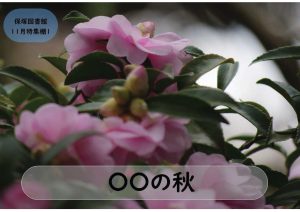 一般特集 ○○の秋